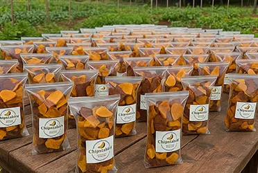 Chipstables de Verdura Deshidratada
